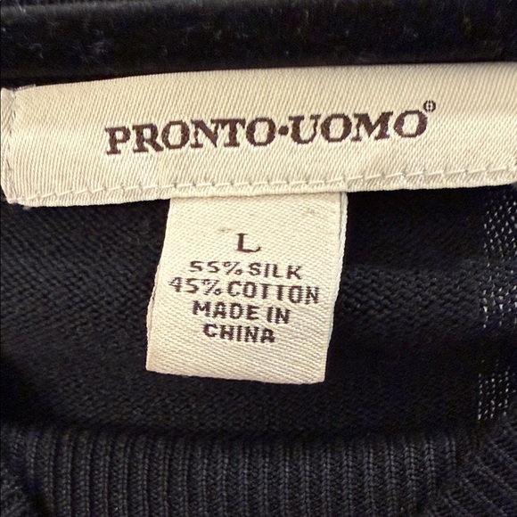 Pronto Uomo Black Turtleneck Sweater - Picture 6 of 7